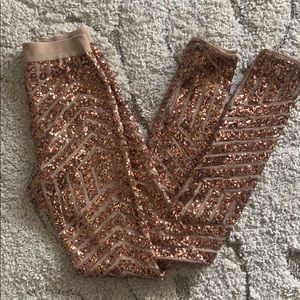 Bcbg sequin legging